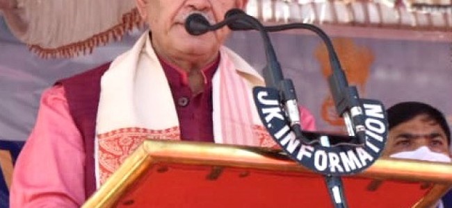 Lt Governor visits Poonch Lt Governor visits Poonch