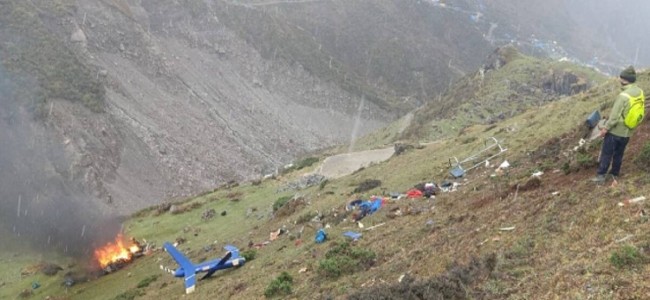 Seven feared dead as helicopter carrying Kedarnath pilgrims crashes, DGCA orders probe Seven feared dead as helicopter carrying Kedarnath pilgrims crashes, DGCA orders probe