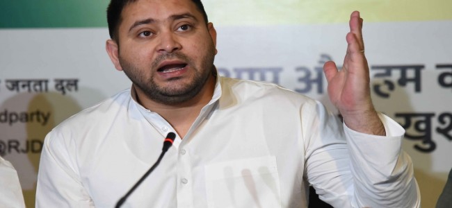 Tejashwi Yadav dismisses speculations of CM Nitish contesting 2024 polls for PM post Tejashwi Yadav dismisses speculations of CM Nitish contesting 2024 polls for PM post