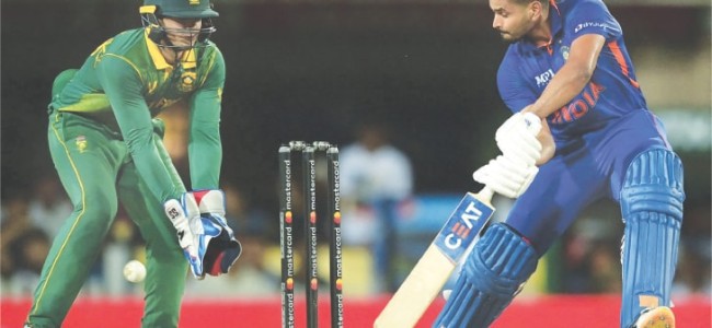 Iyer, Kishan star as India level ODI series Iyer, Kishan star as India level ODI series