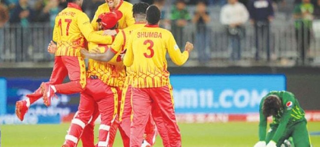 Zimbabwe exploit Pakistan’s batting woes in shock win Zimbabwe exploit Pakistan’s batting woes in shock win