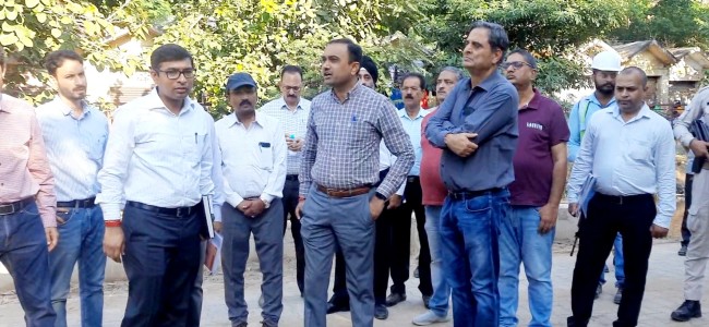 Div Com inspects Blue Green Projects of Jammu Smart City Div Com inspects Blue Green Projects of Jammu Smart City