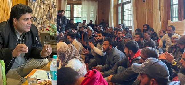 Secy. Tourism conducts Jan Abhiyan at Drang, Tangmarg Secy. Tourism conducts Jan Abhiyan at Drang, Tangmarg