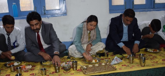Union MoS Education Annpurna Devi chairs review meeting in Budgam Union MoS Education Annpurna Devi chairs review meeting in Budgam
