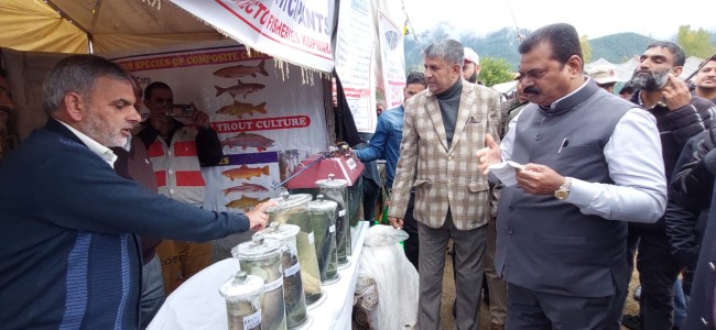 Union MoS for Panchayati Raj visits frontier Kupwara district Union MoS for Panchayati Raj visits frontier Kupwara district