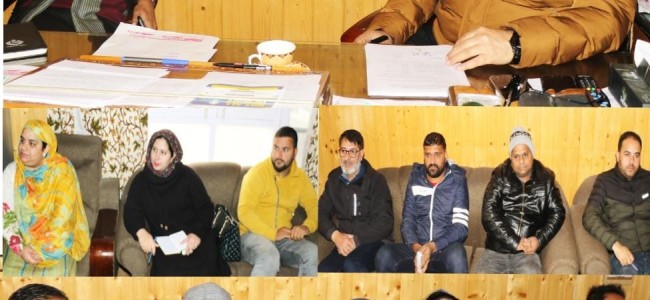 ADC Srinagar reviews arrangements for smooth conduct of JKSSB Exams commencing from November 29 ADC Srinagar reviews arrangements for smooth conduct of JKSSB Exams commencing from November 29