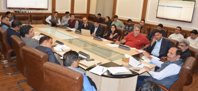 Advisor Bhatnagar reviews progress on finalisation of modalities for imparting training to newly identified youth under B2V4