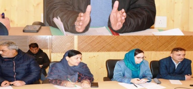 DC Srinagar chairs meeting of DTF on Measles-Rubella Elimination DC Srinagar chairs meeting of DTF on Measles-Rubella Elimination