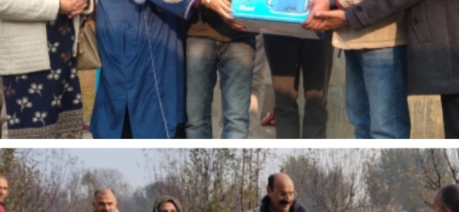 Director Agriculture Kashmir visits Baramulla Director Agriculture Kashmir visits Baramulla