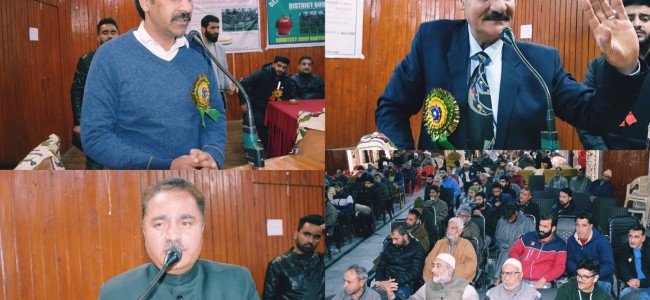 Horticulture Dept B’gam holds daylong Awareness/ sensitization programme for farmers Horticulture Dept B’gam holds daylong Awareness/ sensitization programme for farmers