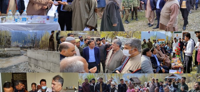 Samoon visits Lolab areas during final phase of Back to Village IV