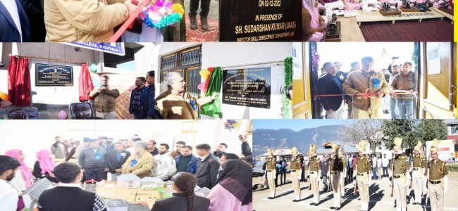 Asgar Samoon conducts two day tour of Kishtwar Asgar Samoon conducts two day tour of Kishtwar