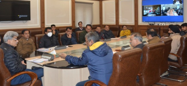 Dulloo reviews progress on Agriculture Apex Monitoring Dashboard for Agri, allied projects Dulloo reviews progress on Agriculture Apex Monitoring Dashboard for Agri, allied projects