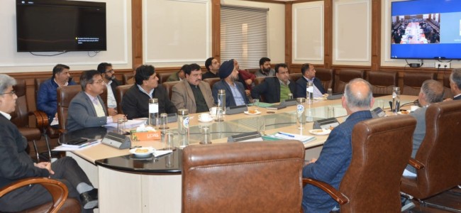 Atal Dulloo chairs SLEC meet of MIDH Atal Dulloo chairs SLEC meet of MIDH
