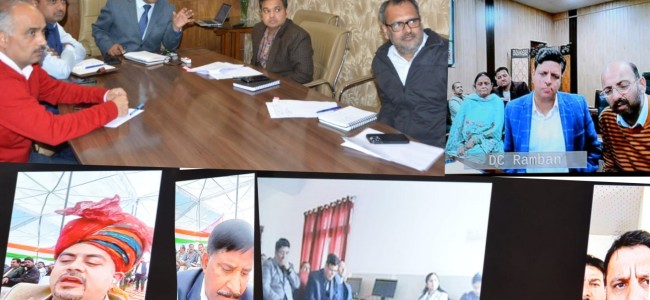 CS interacts with Prabharis of Jammu division under MTMP CS interacts with Prabharis of Jammu division under MTMP