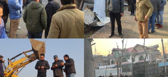 Srinagar Admin launches massive anti-encroachment operations across District Srinagar Admin launches massive anti-encroachment operations across District