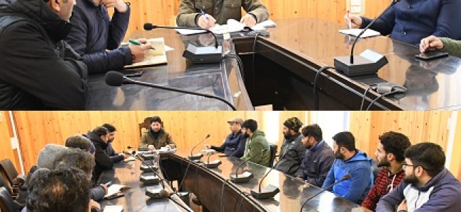 Stock position of essentials reviewed at Ganderbal Stock position of essentials reviewed at Ganderbal
