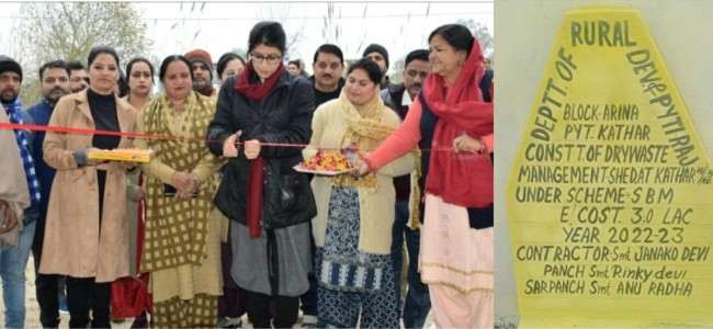 DC Jammu conducts extensive tour of Arnia DC Jammu conducts extensive tour of Arnia