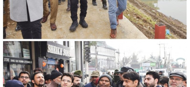 Div Com Kmr conducts extensive tour of major Roads, Parks, Sites; takes stock of preparation for G20 Summit Div Com Kmr conducts extensive tour of major Roads, Parks, Sites; takes stock of preparation for G20 Summit