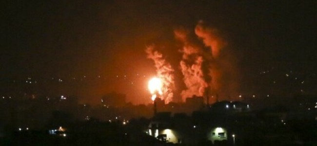 Israeli warplanes strike Gaza overnight Israeli warplanes strike Gaza overnight
