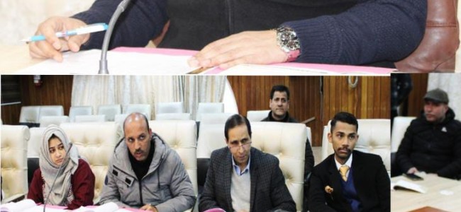 DC Srinagar chairs DLTFC meeting of J&K Rural Employment Generation Programme DC Srinagar chairs DLTFC meeting of J&K Rural Employment Generation Programme
