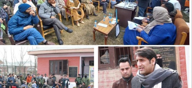 DC Srinagar holds Public Grievance Redressal Camp at Lasjan DC Srinagar holds Public Grievance Redressal Camp at Lasjan