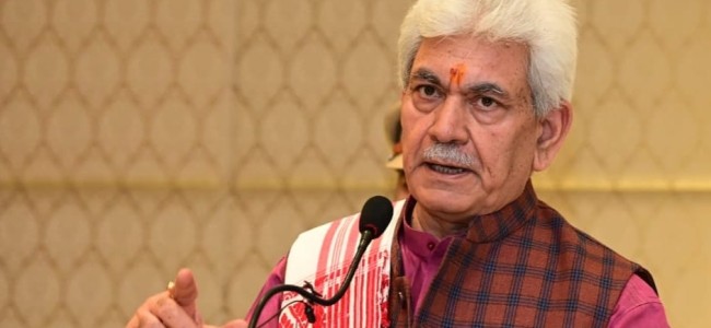 J-K will soon get 24*7 electricity, says LG J-K will soon get 24*7 electricity, says LG