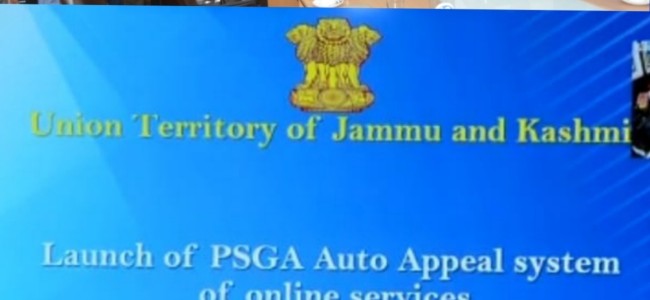 CS for expediting auto-appeal feature for all the 445 online services to root out chances of corruption