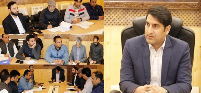 DC Srinagar reviews preparations for Badamibagh Cantonment Board (BCB) Elections-2023 DC Srinagar reviews preparations for Badamibagh Cantonment Board (BCB) Elections-2023