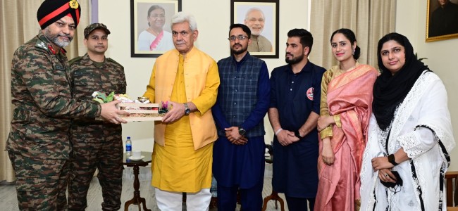 Pir Panjal Community Radio team Calls on Lt Governor Pir Panjal Community Radio team Calls on Lt Governor