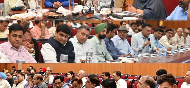 Principal Secretary I&C chairs Investor Facilitation Meet Principal Secretary I&C chairs Investor Facilitation Meet