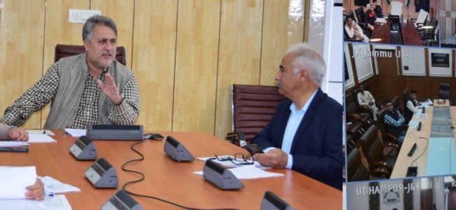 Principal Secretary SDD reviews progress on works under Capex Budget Principal Secretary SDD reviews progress on works under Capex Budget