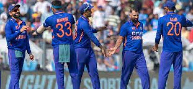 Australia finish with a modest total after middle-order collapse Australia finish with a modest total after middle-order collapse