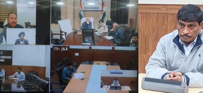 CS reviews progress of vital NH projects CS reviews progress of vital NH projects
