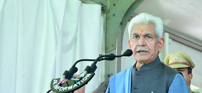 Lt Governor participates in the celebration of National Panchayati Raj Day at Palli, Samba Lt Governor participates in the celebration of National Panchayati Raj Day at Palli, Samba
