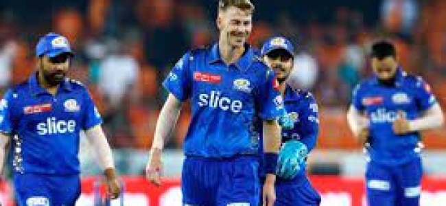 Mumbai pip Sunrisers in nail-biting run-chase