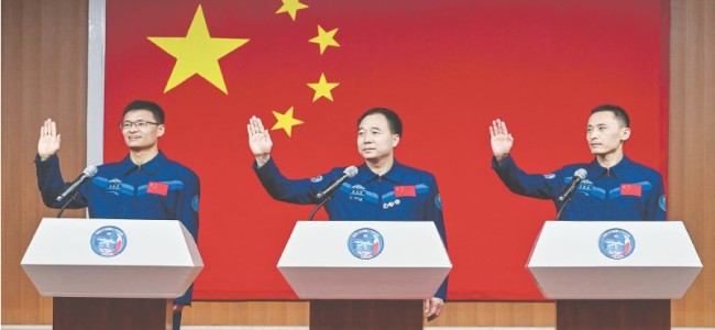 China prepares to send first civilian into space