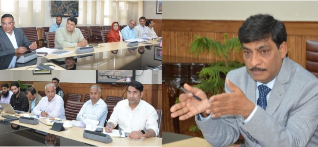 CS chairs UT level standing committee meeting of PMGSY CS chairs UT level standing committee meeting of PMGSY