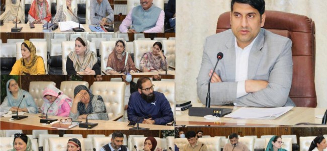 DC Srinagar chairs District Quality Assurance Committee meet DC Srinagar chairs District Quality Assurance Committee meet