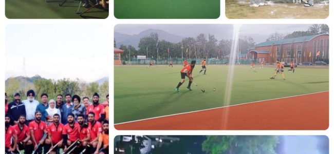 Floodlight lit stadiums host multiple matches to commemorate the G-20 meet in Kashmir. Floodlight lit stadiums host multiple matches to commemorate the G-20 meet in Kashmir.
