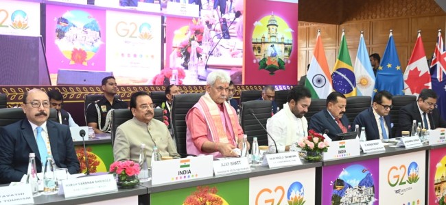 Lt Governor Addressed G20 Tourism Working Group Summit Lt Governor Addressed G20 Tourism Working Group Summit