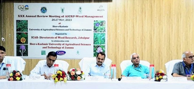 2 Day Annual Review Meeting of All India Coordinated Project of Weed Management concludes at SKUAST-Jammu 2 Day Annual Review Meeting of All India Coordinated Project of Weed Management concludes at SKUAST-Jammu