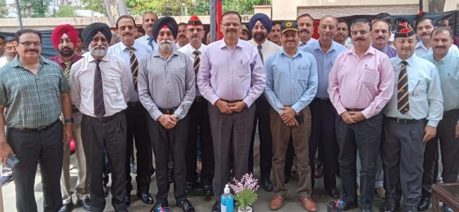 Union Secretary DESW reviews functioning of Sainik Welfare Department, J&K Union Secretary DESW reviews functioning of Sainik Welfare Department, J&K
