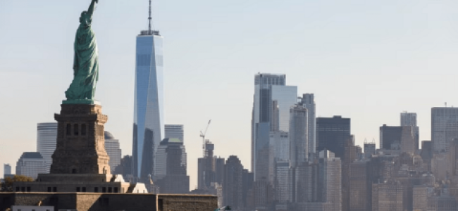 New York sinking under its own weight: study New York sinking under its own weight: study