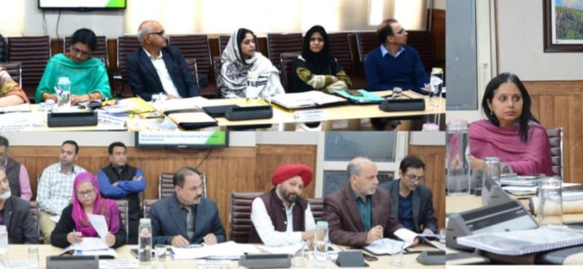 CS stresses on offering online appointments in JK Hospitals