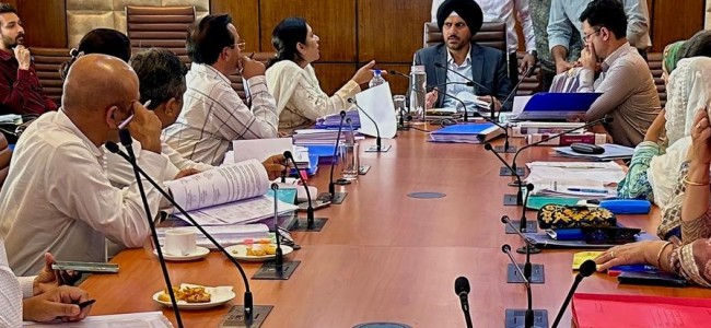 Commissioner Secretary I&C chairs SLC meetings, approves 13 CII claims, 117 applications under New Central Sector Scheme Commissioner Secretary I&C chairs SLC meetings, approves 13 CII claims, 117 applications under New Central Sector Scheme