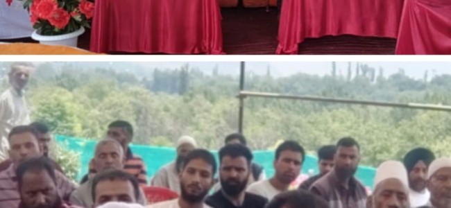 Director Agriculture inaugurates Lavender Festival at Sirhama Anantnag