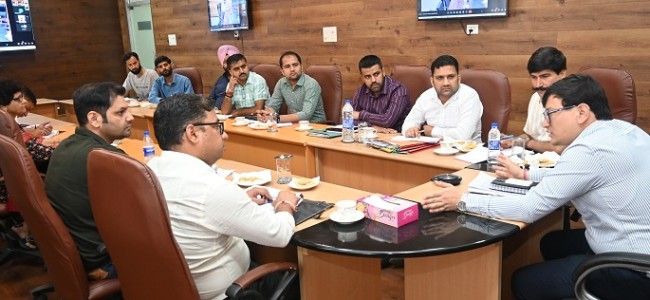 Director Information J&K reviews functioning of District Information Centres