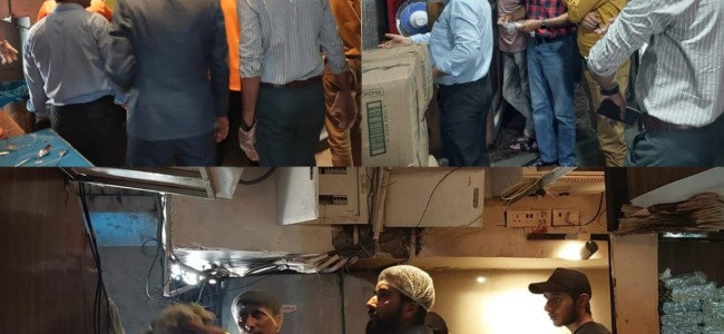 Market Checking intensified across Srinagar City ahead of Eid ul Azha Market Checking intensified across Srinagar City ahead of Eid ul Azha