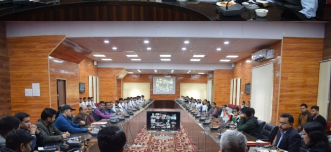 Union Joint Secretary holds interactive session with 7500 students, 800 teachers